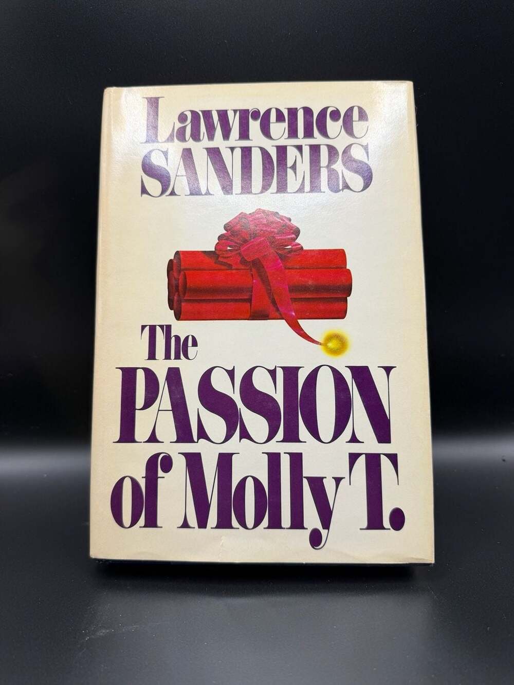 The Passion of Molly T. by Lawrence Sanders Hardcover Novel